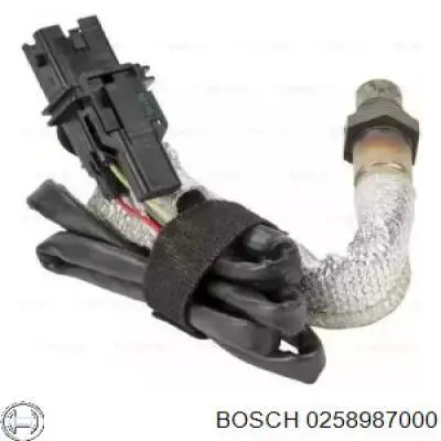 0258987000 Bosch sonda lambda sensor de oxigeno para catalizador