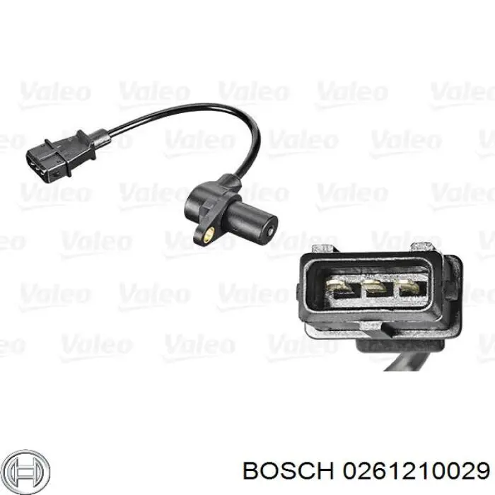 0261210029 Bosch sensor de posición del cigüeñal