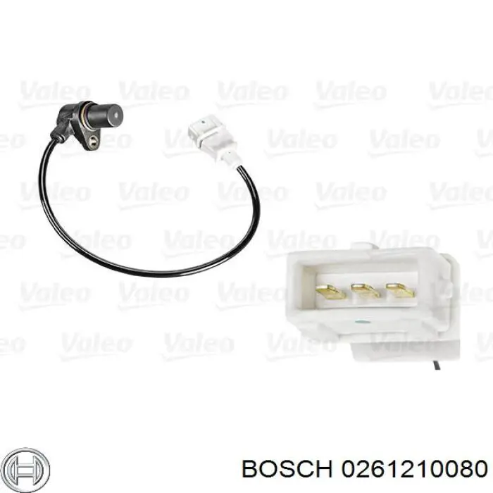 0261210080 Bosch sensor de posición del cigüeñal