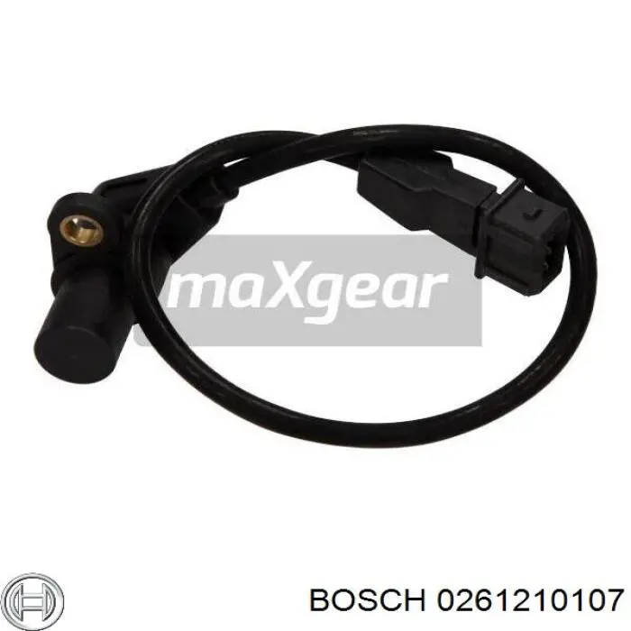 0 261 210 107 Bosch sensor de posición del cigüeñal