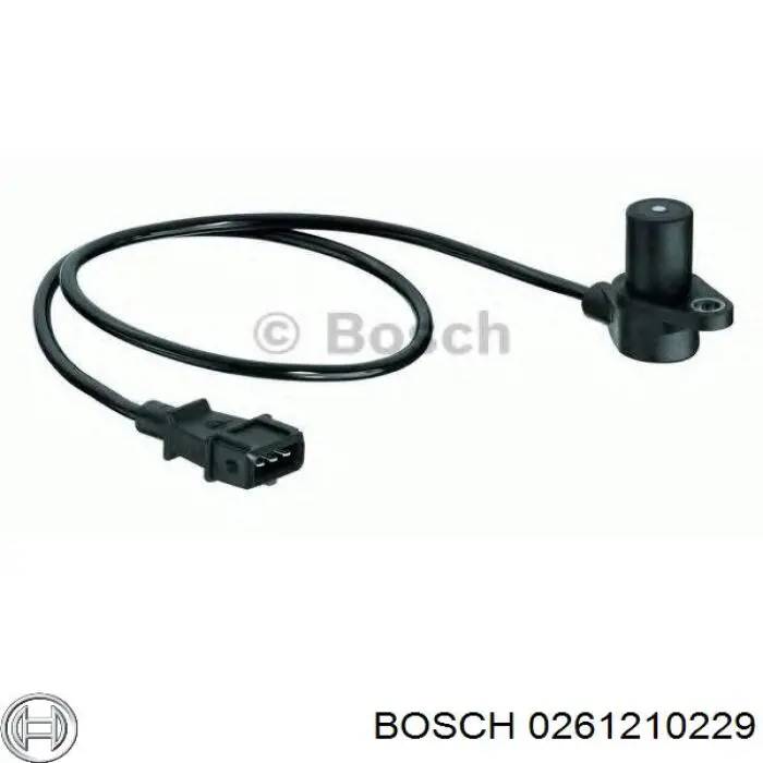 0 261 210 229 Bosch sensor de posición del cigüeñal