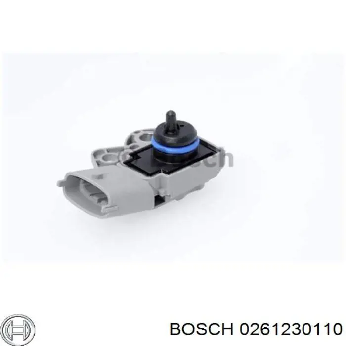 0261230110 Bosch sensor de presion de carga (inyeccion de aire turbina)