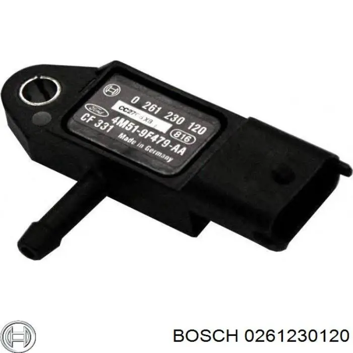 0261230120 Bosch sensor de presion del colector de admision