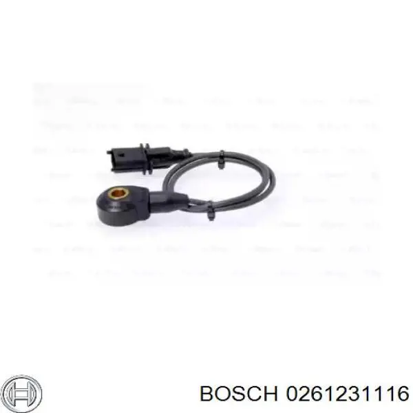 0261231116 Bosch sensor de detonaciones