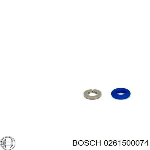 0261500074 Bosch inyector de combustible