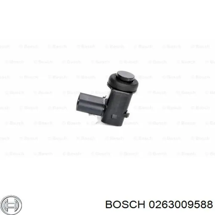 0 263 009 588 Bosch sensor de alarma de estacionamiento(packtronic Delantero/Trasero Central)