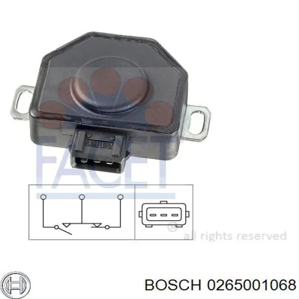  Sensor ABS delantero derecho para Renault 25 B29