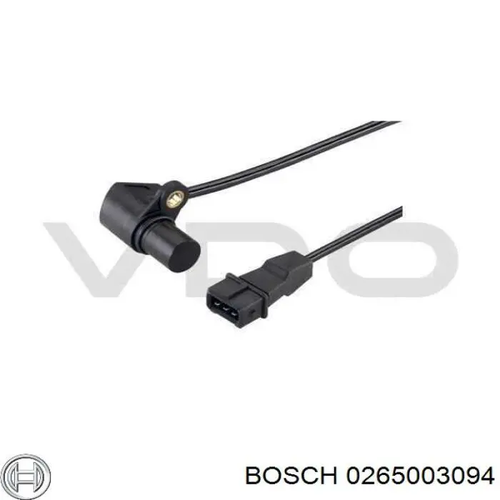 1238985 Opel sensor abs trasero izquierdo