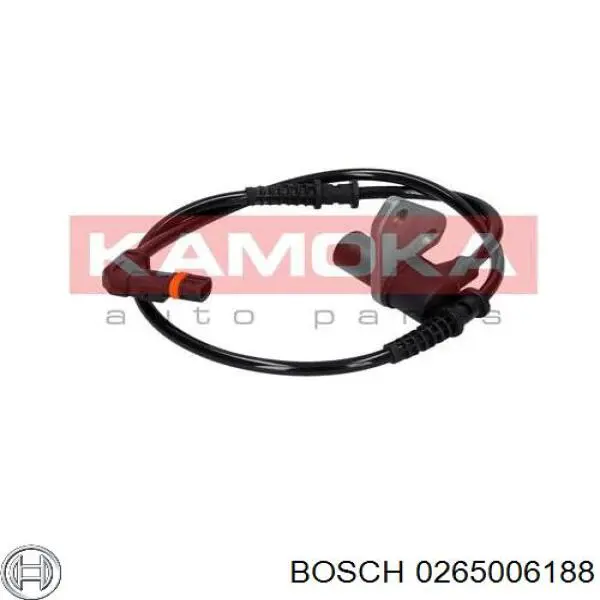 0265006188 Bosch sensor abs delantero derecho