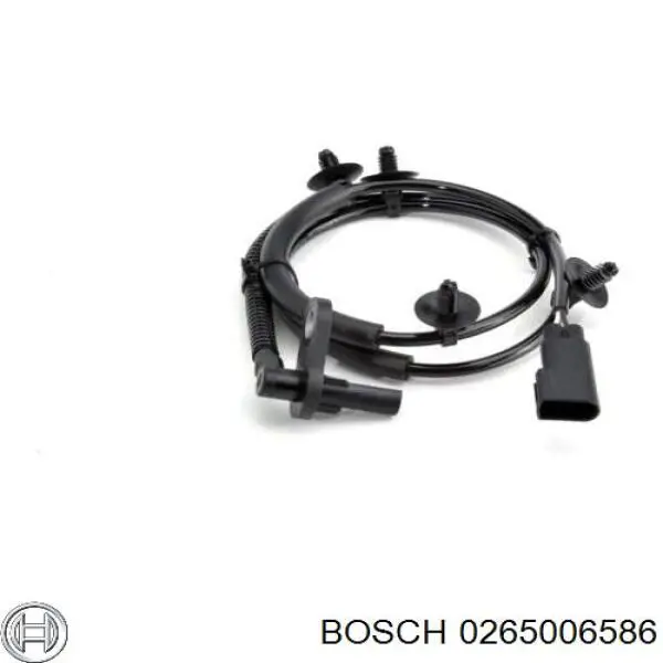 0265006586 Bosch sensor abs trasero izquierdo