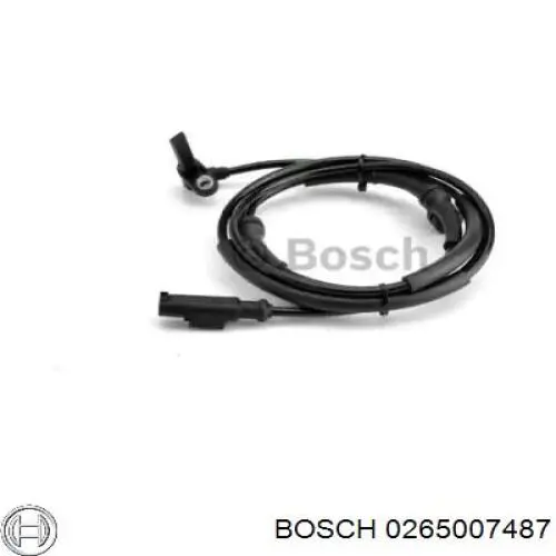 0 265 007 487 Bosch sensor abs delantero derecho