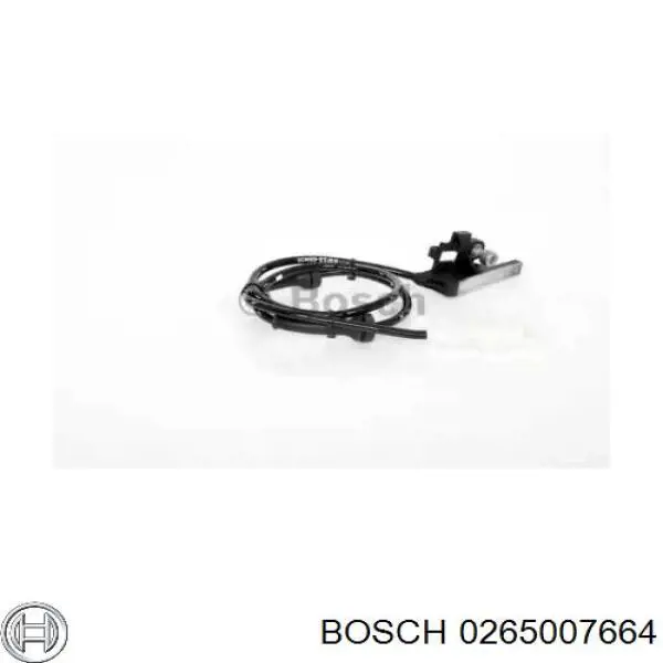 0 265 007 664 Bosch sensor abs trasero