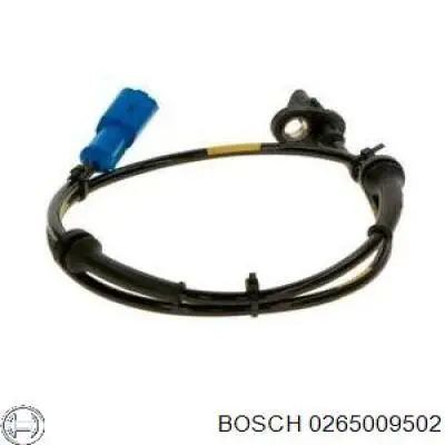  Sensor ABS trasero para Citroen C3 2R, 2C