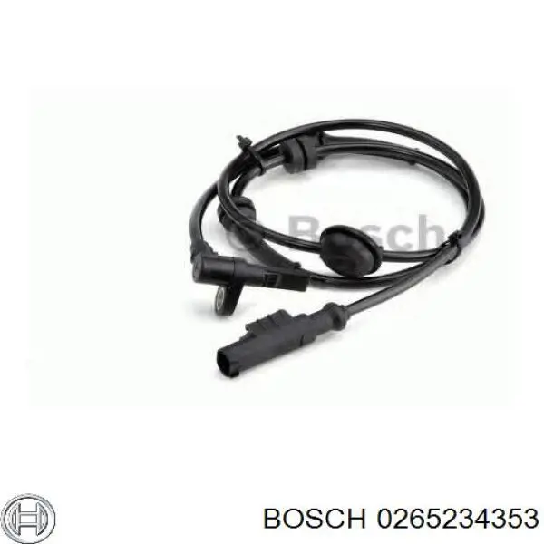 0265234353 Bosch sensor abs delantero