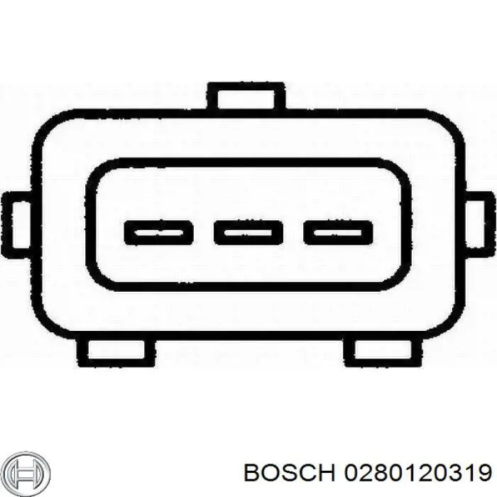 0280120319 Bosch sensor, posición mariposa