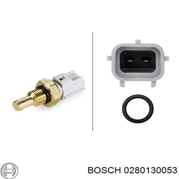 0280130053 Bosch sensor de temperatura del refrigerante