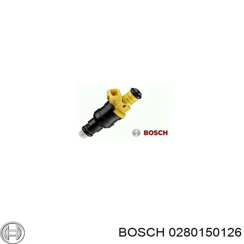 0280150126 Bosch inyector de combustible