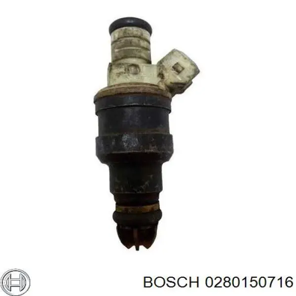 0280150716 Bosch inyector de combustible