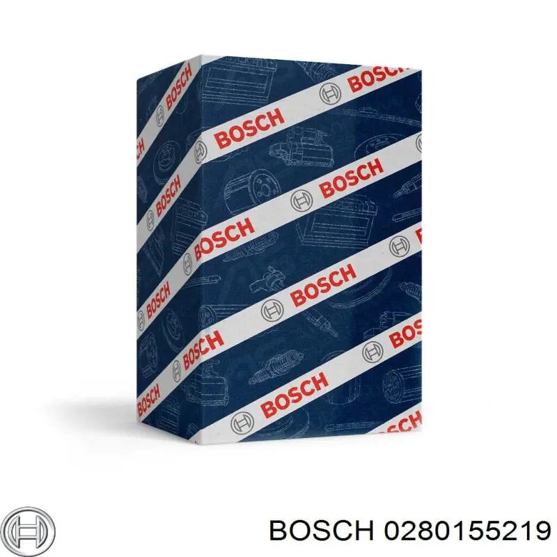 0280155219 Bosch inyector de combustible