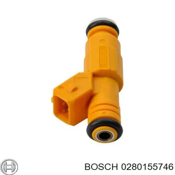 0 280 155 746 Bosch inyector de combustible