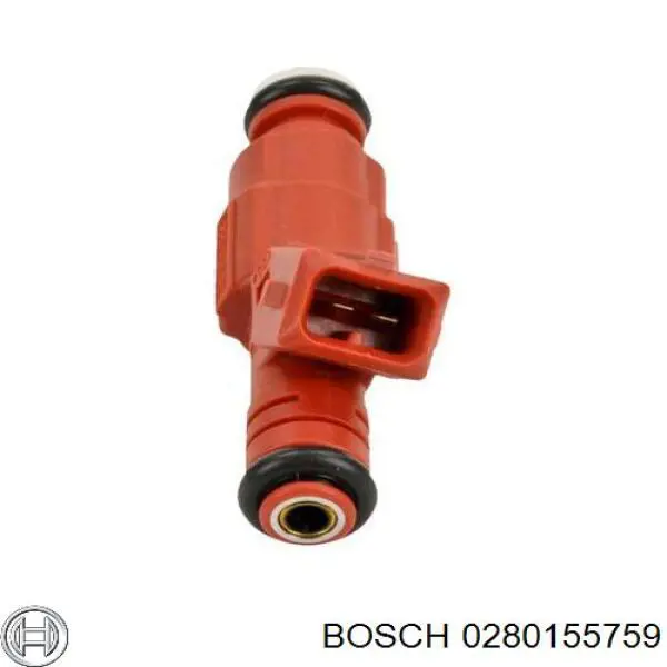 0 280 155 759 Bosch inyector de combustible