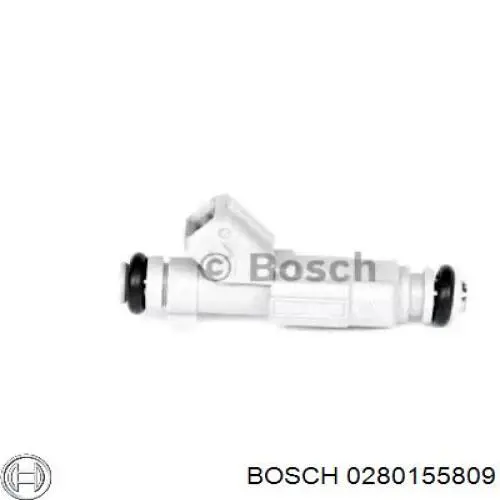 0 280 155 809 Bosch inyector de combustible