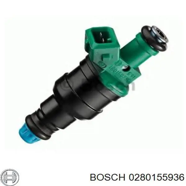 0280155936 Bosch inyector de combustible