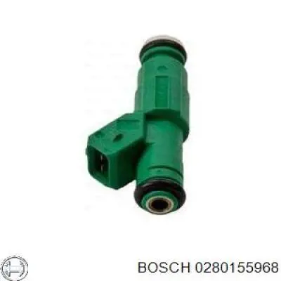 0 280 155 968 Bosch inyector de combustible