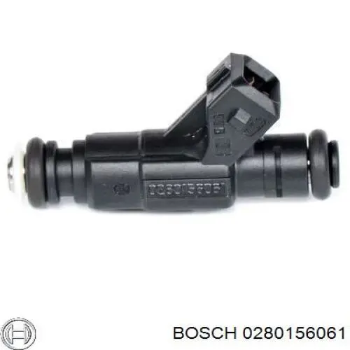 0280156061 Bosch inyector de combustible