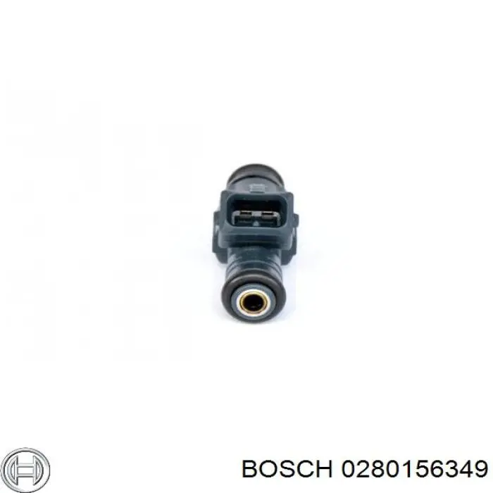 0 280 156 349 Bosch inyector de combustible