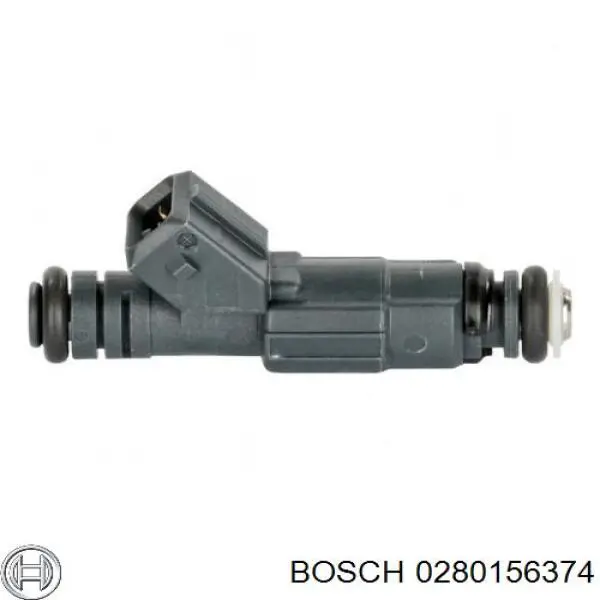 0280156374 Bosch inyector de combustible