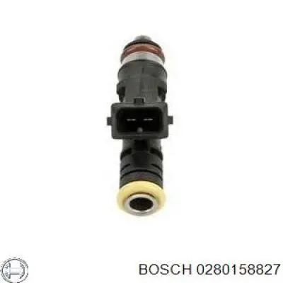 0280158827 Bosch inyector de combustible