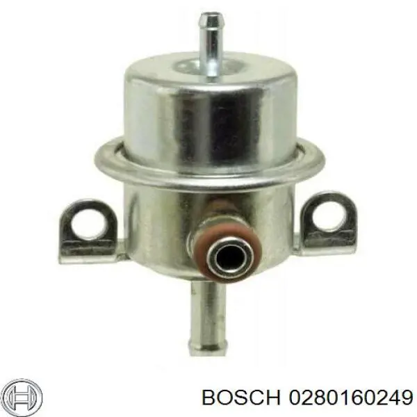 0280160249 Bosch regulador de presión de combustible, rampa de inyectores