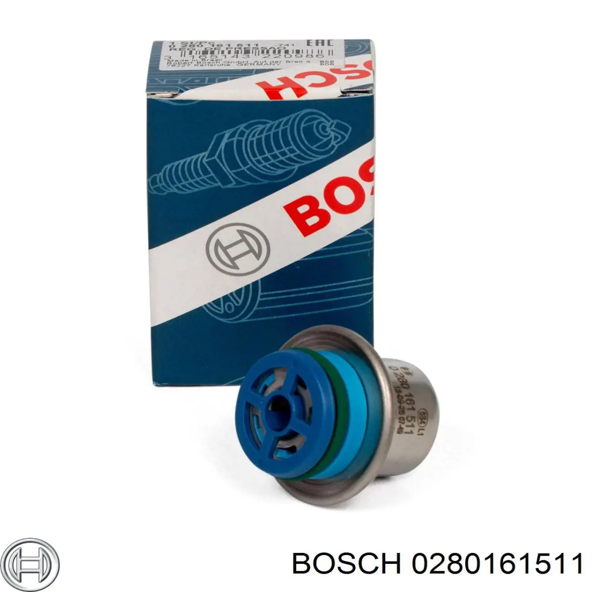 0280161511 Bosch regulador de presión de combustible, rampa de inyectores