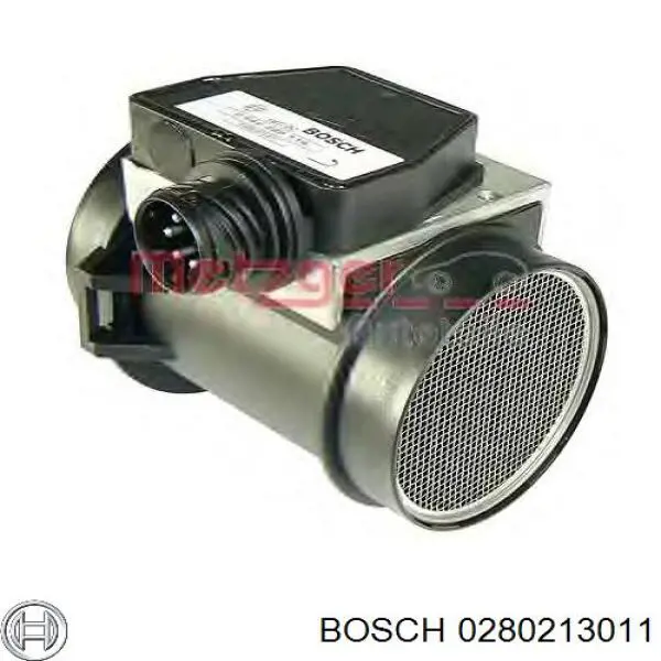 0280213011 Bosch sensor de flujo de aire/medidor de flujo (flujo de aire masibo)