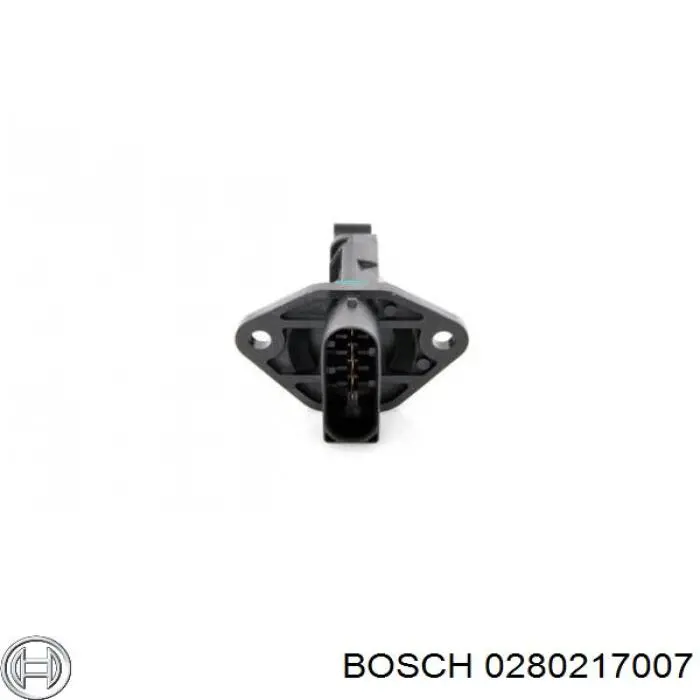 0 280 217 007 Bosch sensor de flujo de aire/medidor de flujo (flujo de aire masibo)