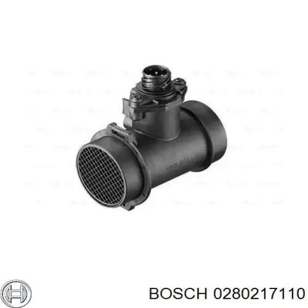 0280217110 Bosch sensor de flujo de aire/medidor de flujo (flujo de aire masibo)