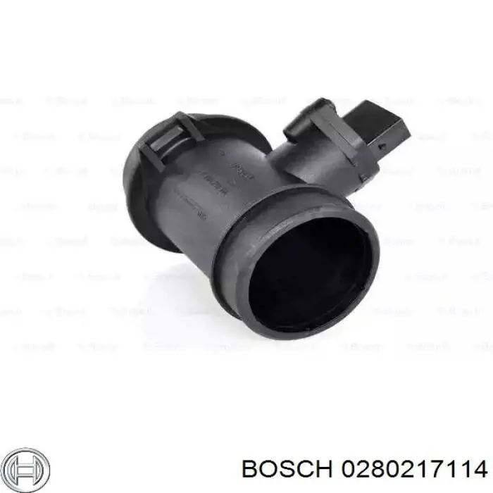 0280217114 Bosch sensor de flujo de aire/medidor de flujo (flujo de aire masibo)