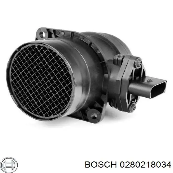 0280218034 Bosch sensor de flujo de aire/medidor de flujo (flujo de aire masibo)