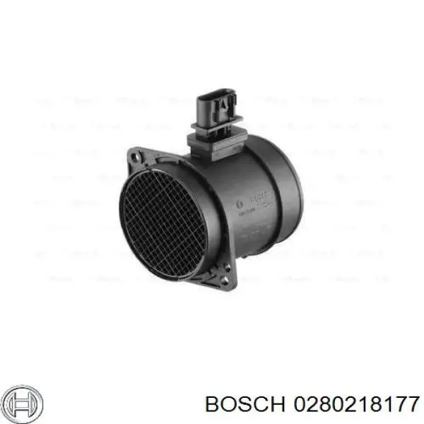 0280218177 Bosch sensor de flujo de aire/medidor de flujo (flujo de aire masibo)