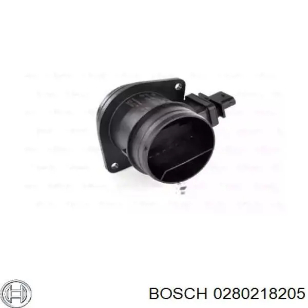 0 280 218 205 Bosch sensor de flujo de aire/medidor de flujo (flujo de aire masibo)