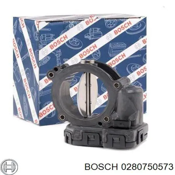 0280750573 Bosch cuerpo de mariposa completo