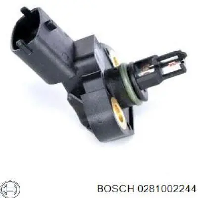 0 281 002 244 Bosch sensor de presion de carga (inyeccion de aire turbina)