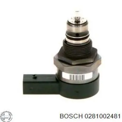 0281002481 Bosch regulador de presión de combustible, rampa de inyectores