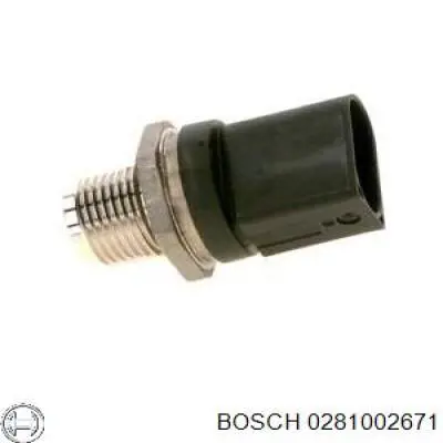 0281002671 Bosch sensor de presión de combustible