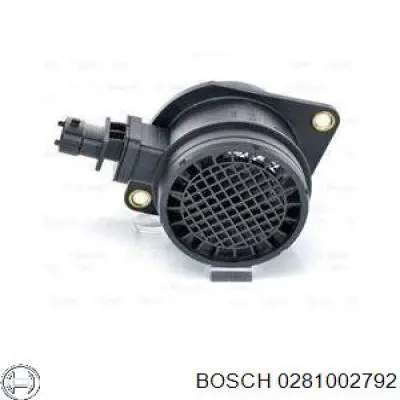 0281002792 Bosch sensor de flujo de aire/medidor de flujo (flujo de aire masibo)