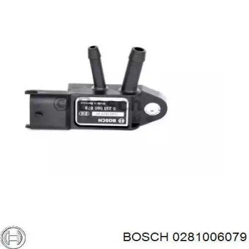 0281006079 Bosch sensor de presion de escape