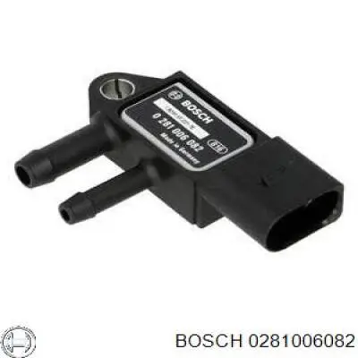 0281006082 Bosch sensor de presion de escape