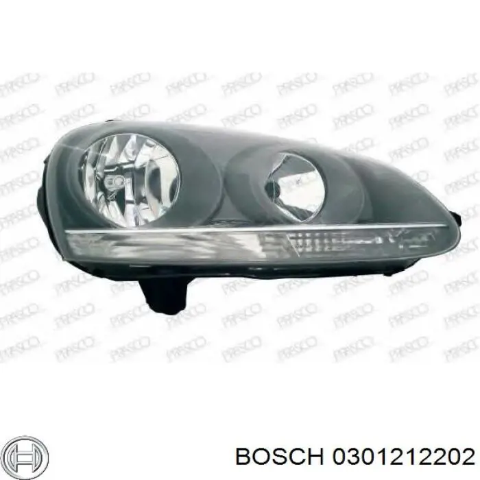 0301212202 Bosch faro derecho