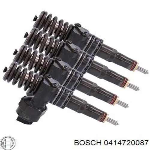 0414720087 Bosch inyector de combustible